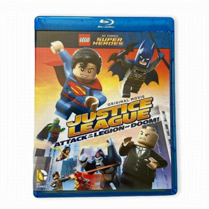 3/$30 Lego DC Comics Justice League Attack of the Legion of Doom Blu-ray Disc